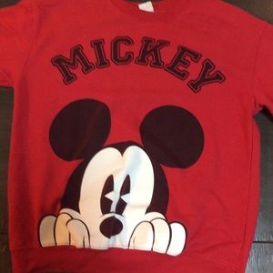 Vintage Disney micky mouse collage crewneck